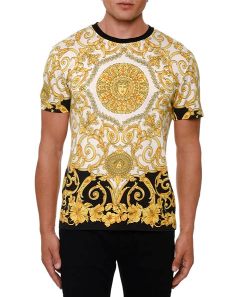 Versace t shirt men's sale